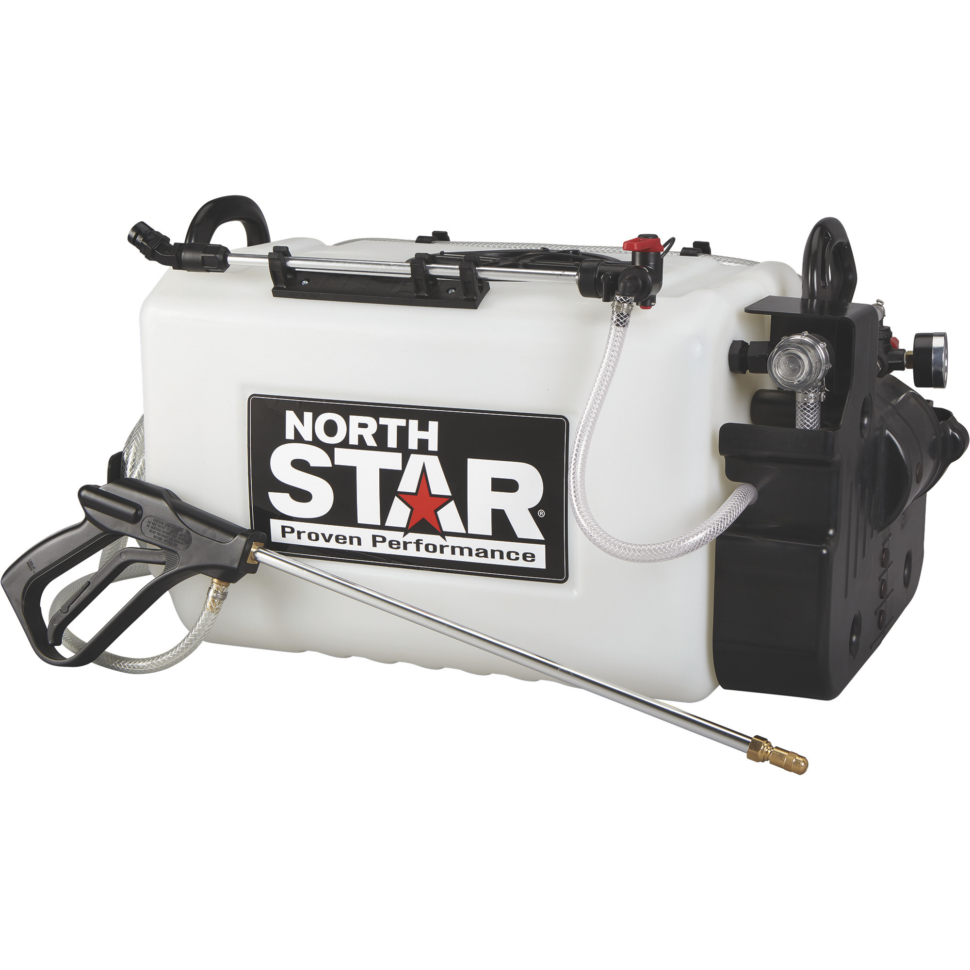 NorthStar ATV Boomless Broadcast and Spot Sprayer, 16-Gallon Capacity, 2.2 GPM, 12 Volt DC